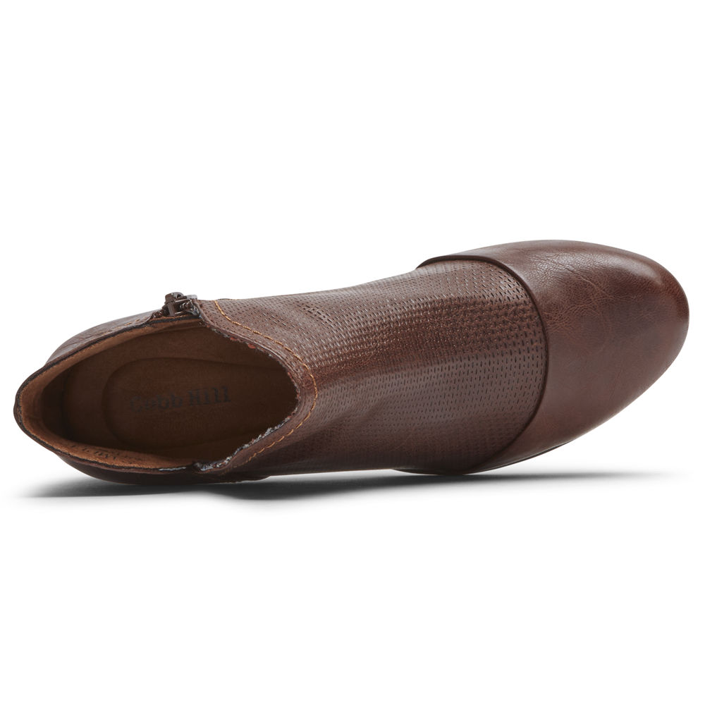 Rockport Kängor Dam Vinröda - Cobb Hill Gratasha V-Cut - RYBGP3167